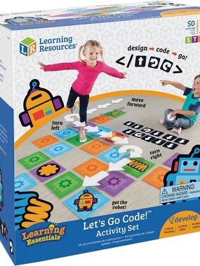 Learning Resources Let's Go Code! Kids Games Activity Set 5+